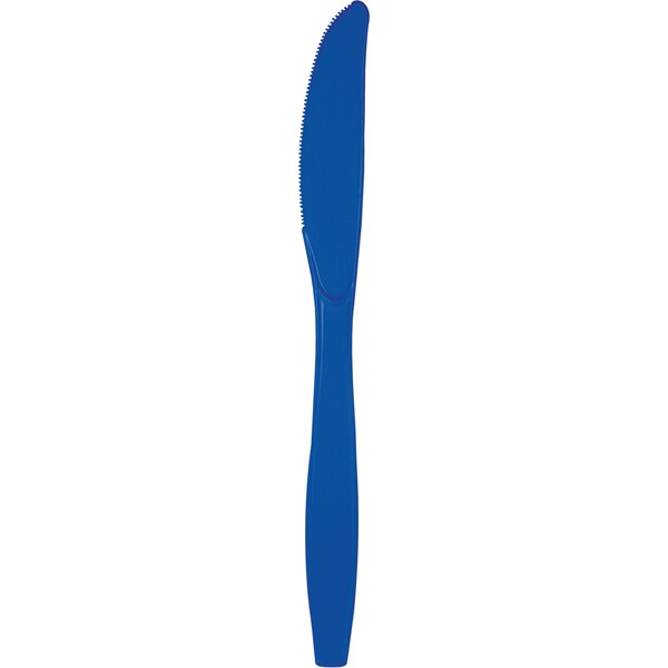 Touch Of Color Cobalt Blue Plastic Knives, 7.5", 288PK 010147 - main